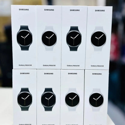 Samsung Galaxy Watch 8 new 2025 30-hour battery life with AOD on, supports wireless charging (charger included); Bluetooth 5.3,.