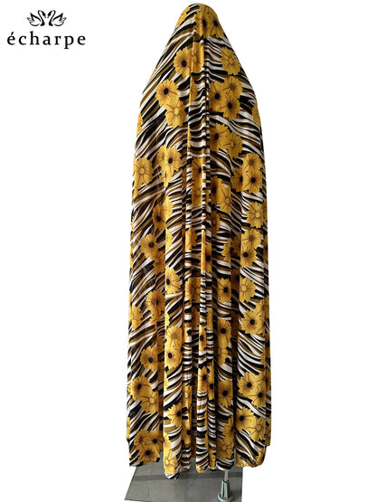 6XL Ramadan Muslim Pullover Sleeveless Dress Women Prayer Garment Arab Jibab Dubai Abaya Islamic Femmel Khimar Worship Robe.