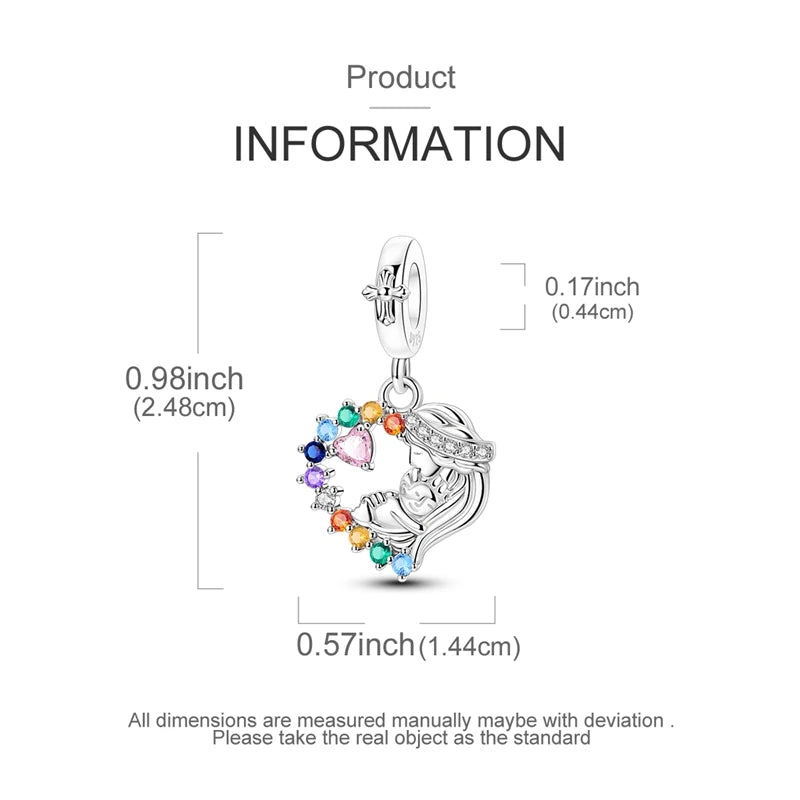 Fit Original Bracelet 925 Silver Butterfly and Sunflower Heart Shape Charms Beads For Women Jewelry Making Fashion Pendant