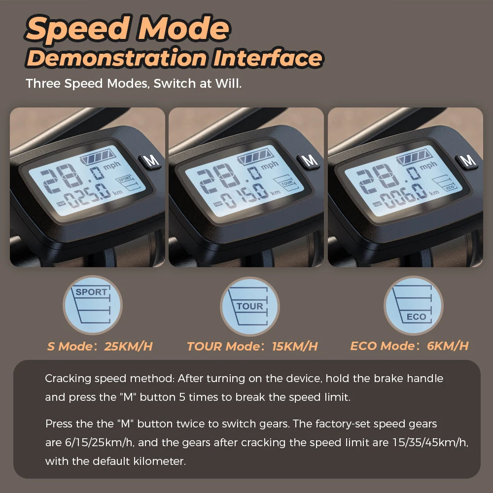 ISCOOTER F3 Electric scooter 1000W motor 48V13AH battery foldable electric scooter, adult electric scooter with seat 45 km/h.