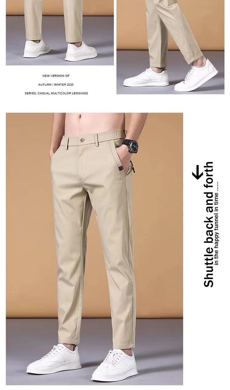 Fashion Men's Pants Summer Suit Pants Casual Korean Men's Pants Joggers Men Streetwear Casual Sports Pants.