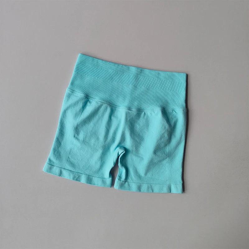 Peach Buttock Lifting Three-point Shorts Summer High Waisted Yoga Shorts Fashionable and Sexy Running Fitness Pants Solid Color.