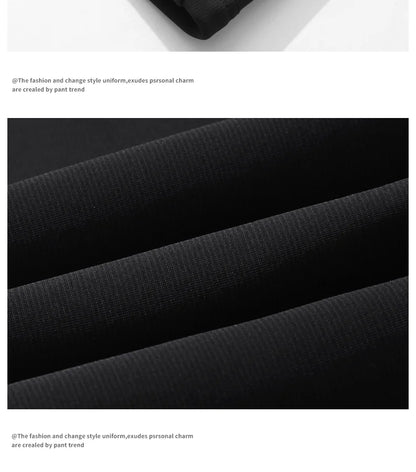 M-9XL Plus Velvet Trousers Men's Plus Size Autumn and Winter Thickened Casual Sports Pants Fat Mid-high Waist Solid Color Pants