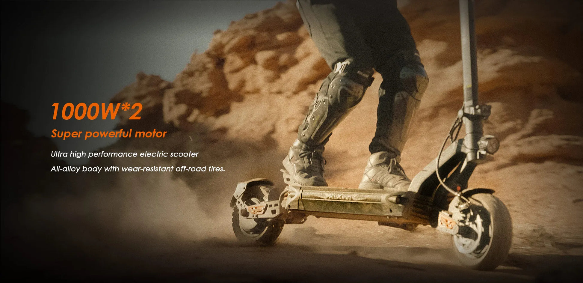 KuKirin G2 Master Electric Scooter 1000W*2 Dual Motor 52V 20.8Ah 60km/h Max Speed Front&Rear Disc Brake Hydraulic Shock Absorber.