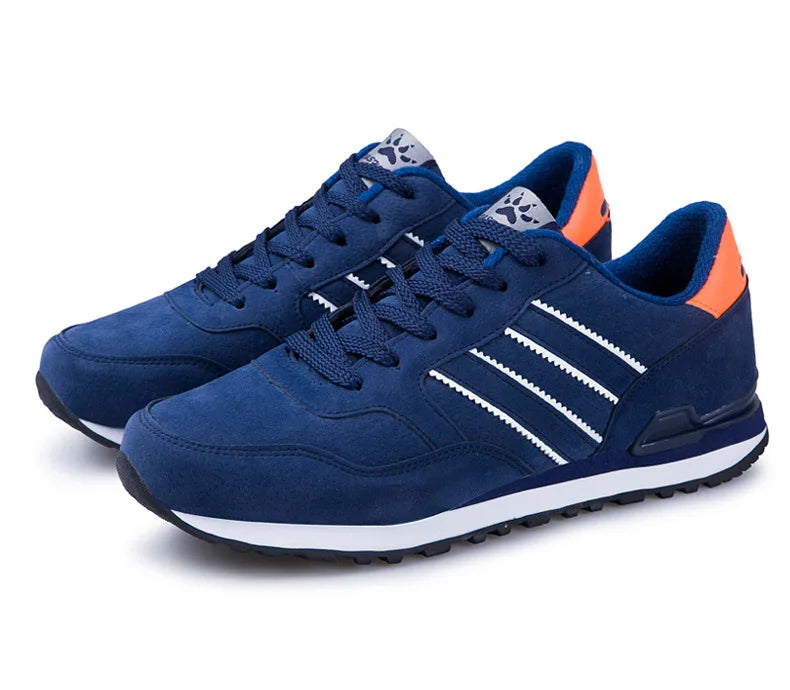 Brand Sneakers Men Outdoor Running Shoes High Quality Lace-Up Men Casual Shoes Fashion Comfortable Walking Shoes Tenis Hombres