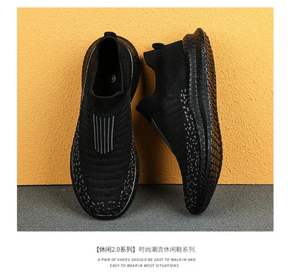 Men Shoes Lightweight Sneakers Men Fashion Casual Walking Shoes Breathable Slip on wear-resistant Mens Loafers Zapatillas Hombre.