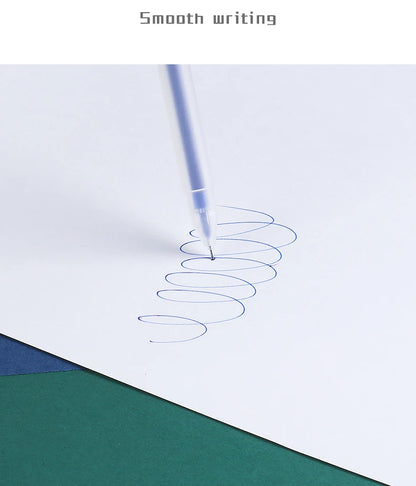 Deli 12 Teile/satz Gel Stift Schule Stifte Set Stift 0,5 MM Farbe Tinte Schreibwaren Student LieferungenWasser-basierte Stift Schreiben malerei Werkzeuge.