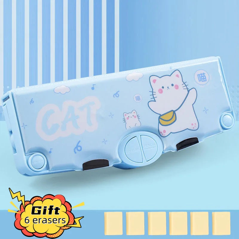 Astronaut multifunktion ale Büro Briefpapier Box Grundschule Schüler große Kapazität Feder mäppchen Cartoon Geschenk 6-teiliges Set