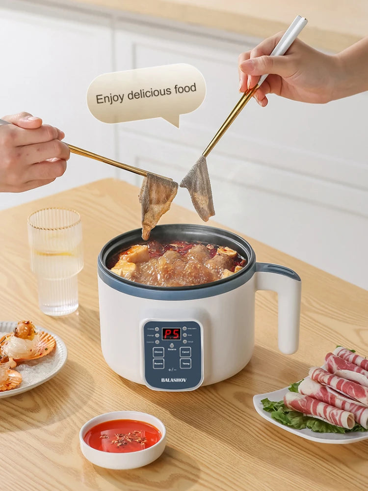 110V/220V Electric Rice Cooker Multicooker Multifunction Pot Mini Hotpot Appliances for The Kitchen and Home Pots Offers.