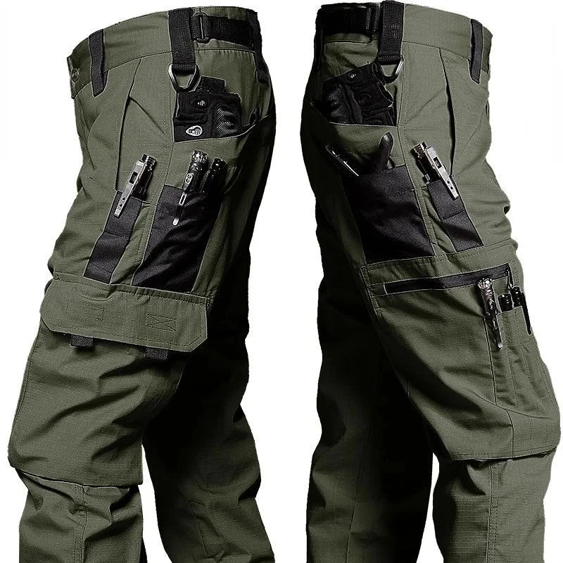 Tactical Pants Men Waterproof Waterproof pants men Combat Trousers Outdoor Multi-pocket Wear-resistant Cargo Pant.