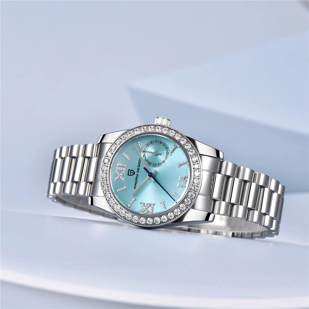 PAGANI DESIGN 2024 New 32MM Women's Wristwatch Elegant Luxury Quartz Watch For Women Fashion Waterproof Watches Sapphire Clock.