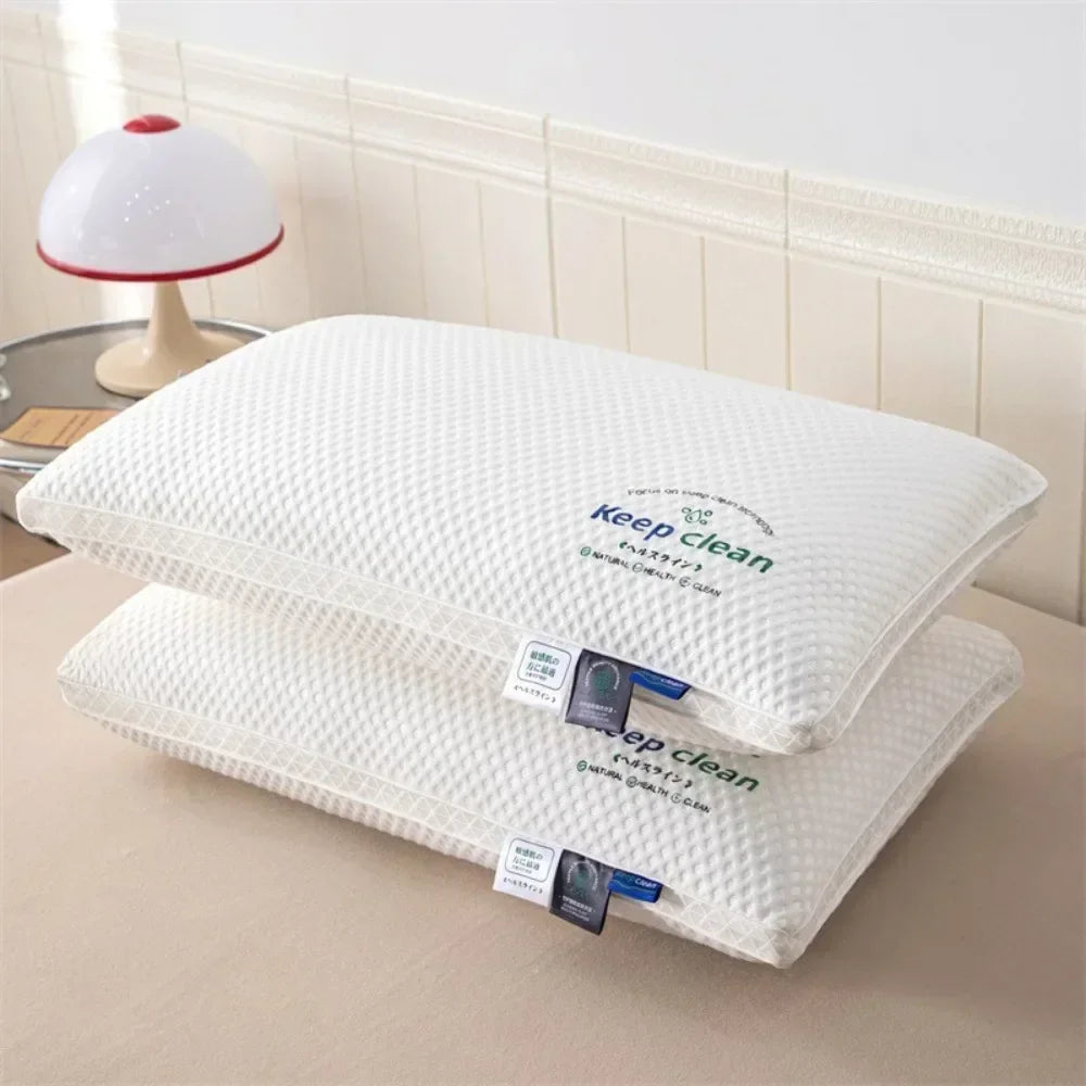 1pc 48x74CM Twisted Pillow  - Hotel Grade Neck Support Pillow Core Designed for Sleep Aid And Home Use.
