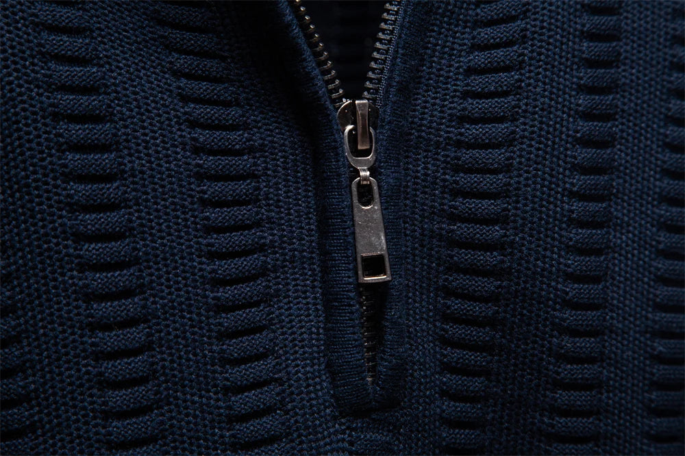 AIOPESON Luxury Striped Pullover Men Old Money Style Cotton Knitwear Thick Warm Crew Neck Winter Social Sweater Male.