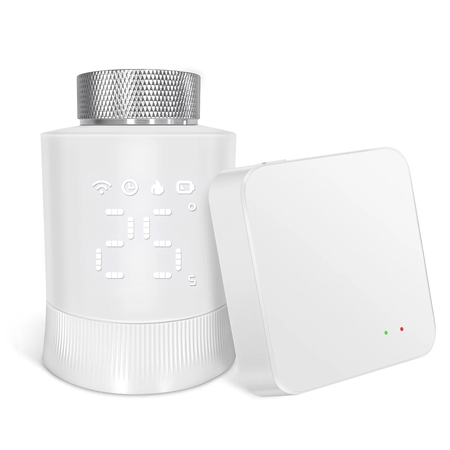 Tuya Zigbee Smart Thermostatic Valve Radiator Actuator Valve Wireless Temperature Controller Energy-Saving for Home Heating Alex.