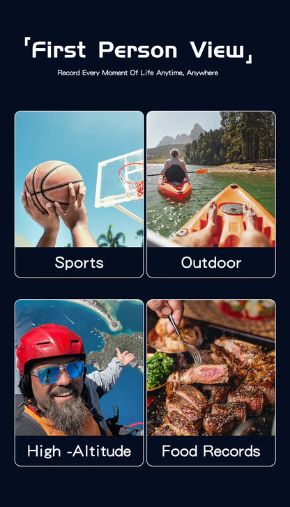 SJCAM C300 Pocket Action Camera 4K FHD With Long Battery Life Video 30M Waterproof 5G WiFi Camera Sport Action Cam