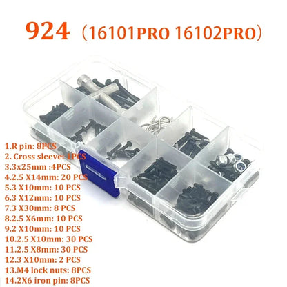 For SCY 16101 PRO 16102 PRO SG116 MAX RC Car Original Parts Drive Shaft Gear Swing Arm Steering Cup Remote Control Tire Motor