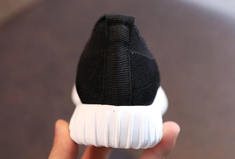 Kids Shoes Multicolor Knitted Toddler Baby Sneakers Casual Slip On Sneakers Children Shoes Kid Girls Boys Sports Shoes.