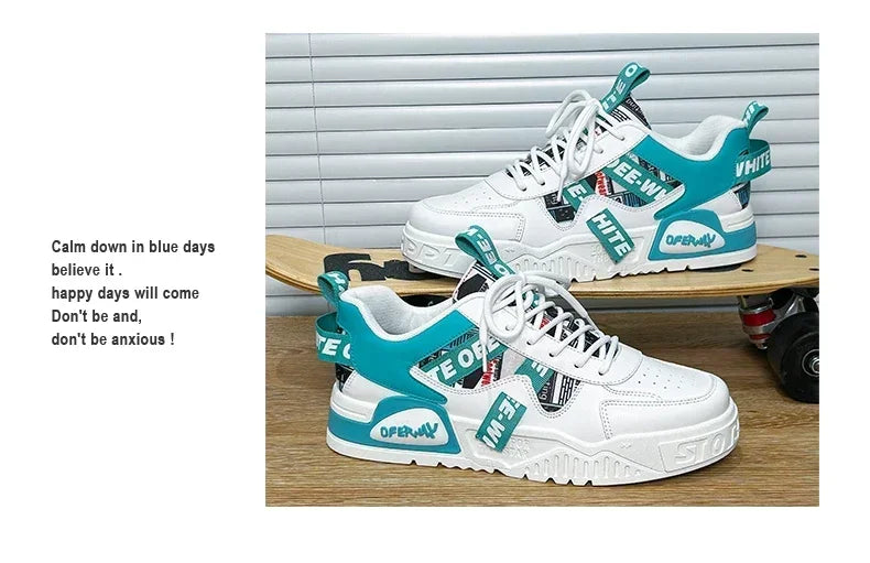 New Skateboard Mens Shoes Summer Sneakers Leather Casual Fashion Outdoor Running Sports Hiking Tennis Platform Designer Luxury.