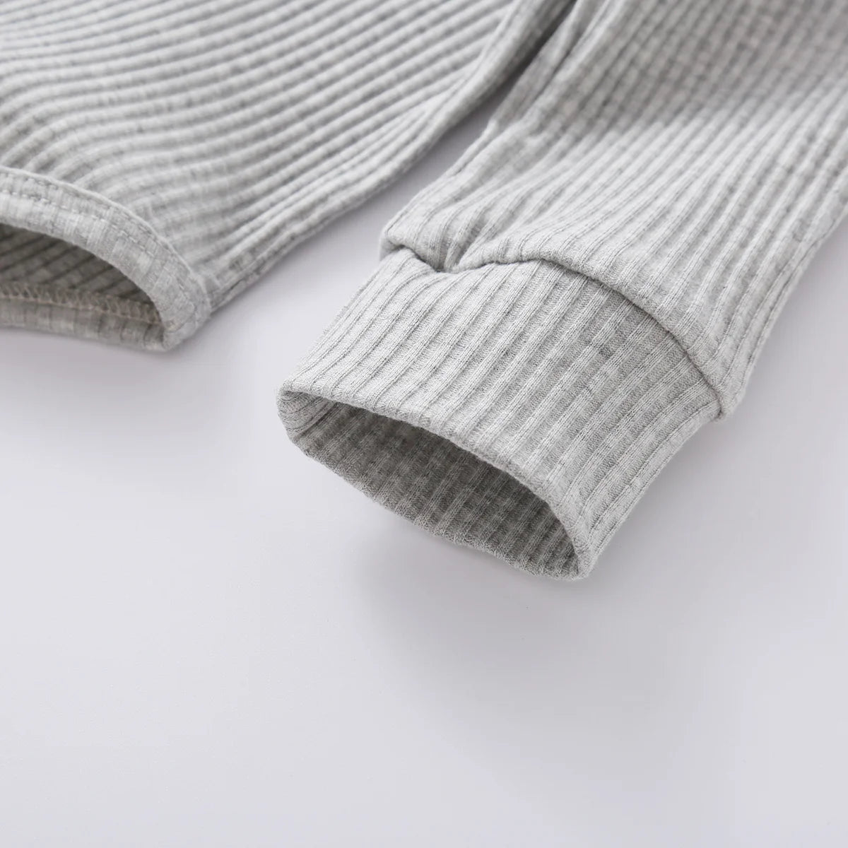 16 Colors Baby Solid Knit Sets Newborn Infant Girls Boys Fall Winter Long Sleeve Romper + Elastic Pants Toddler Outfit 0-24M.