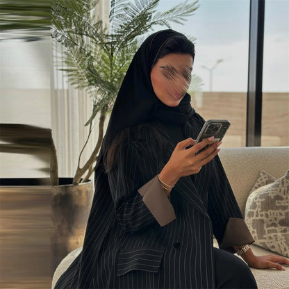 Shiny Batwing Satin Kimono Abaya Dubai Luxury Kebaya Muslim Abayas For Women Kaftan Islam Clothes Robe Femme Musulmane.