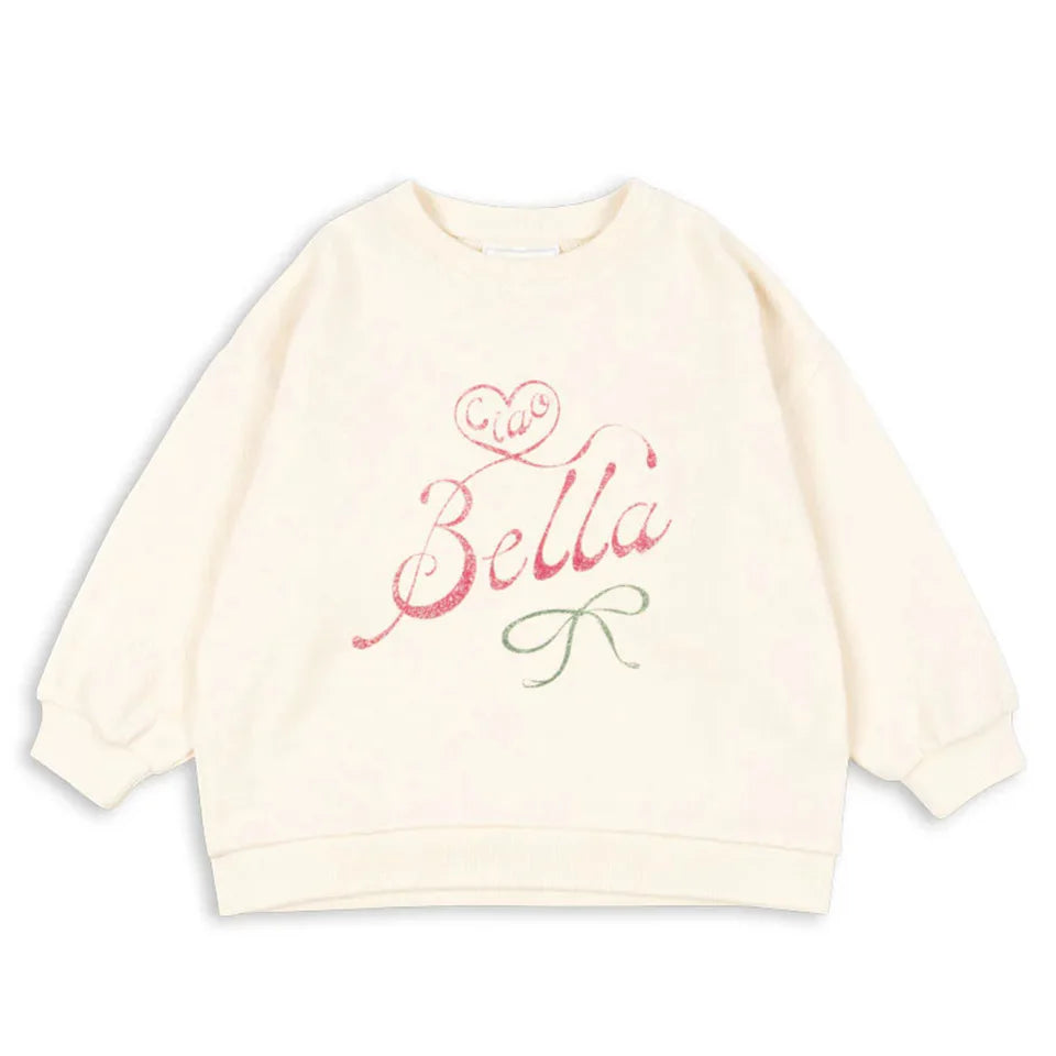 Konges Slojd Autumn Baby Boys Cotton Loose Sweatshirts Shorts Suits Kids Clothes Girls Casual Printed Striped Hoodies Tops Sets