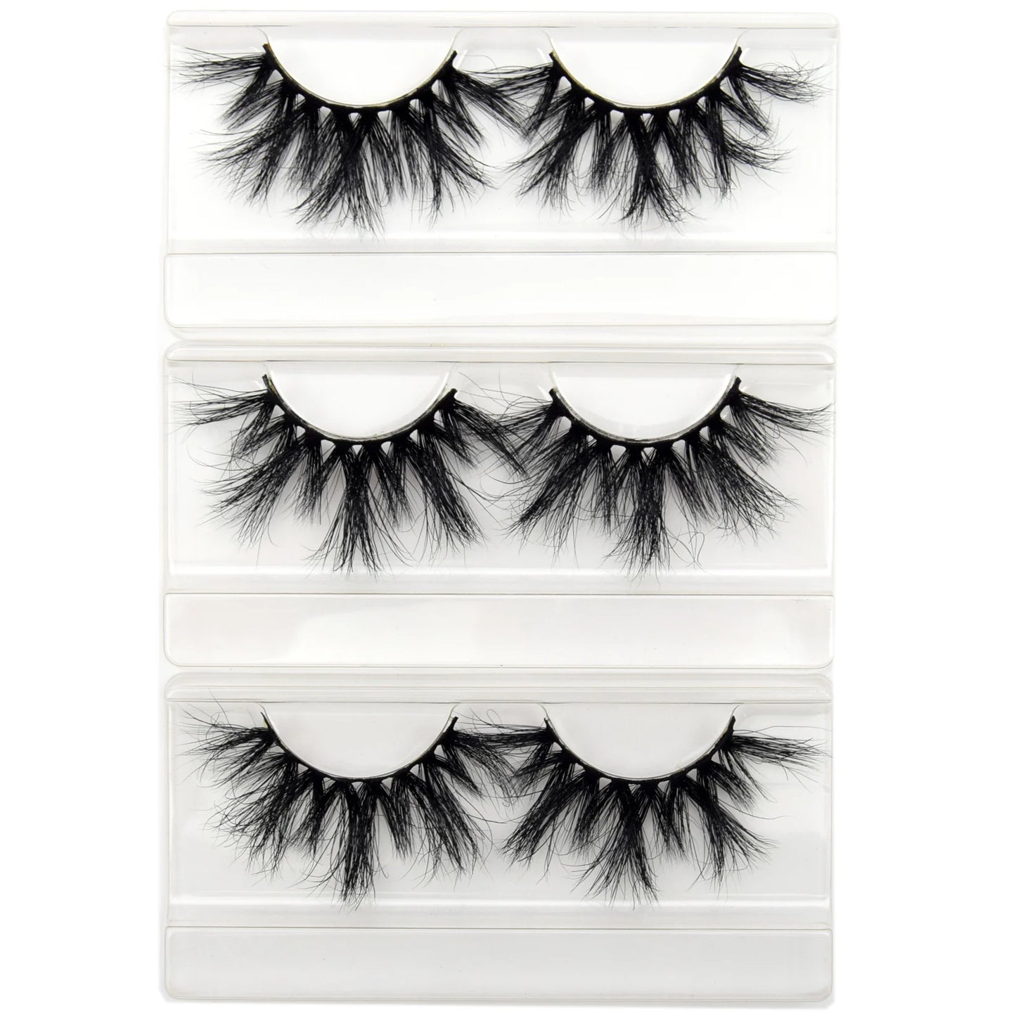 Visofree Eyelashes 3D Mink Eyelashes Long Lasting Mink Lashes Natural Dramatic Volume Eyelashes Extension False Eyelashes D08