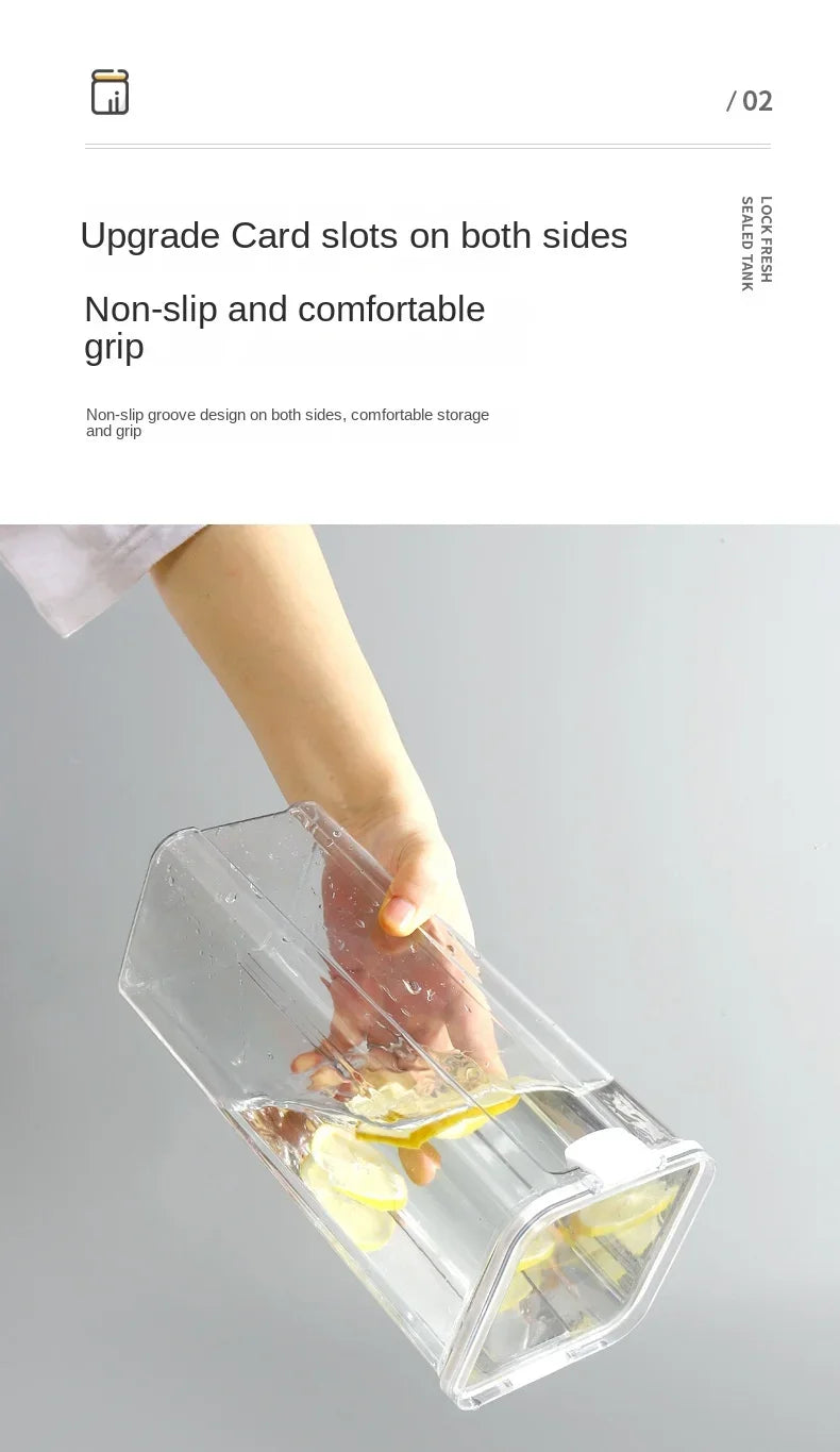 2/4Pcs Sealed Jars Set Grain Coffee Beans Sealed Container Plastic Kitchen Fresh-keeping Box Moisture-proof Storage Boxes Set.