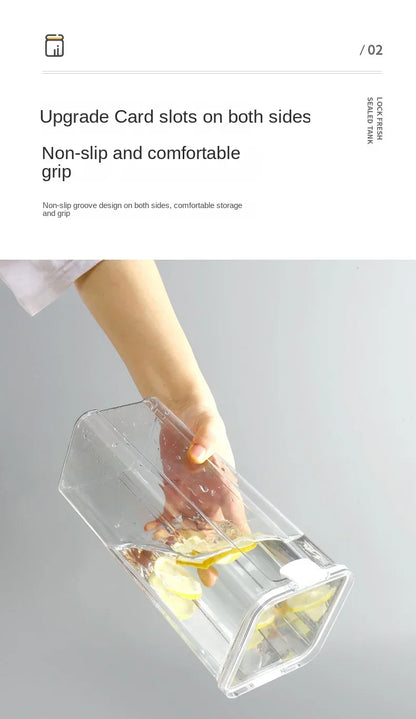 2/4Pcs Sealed Jars Set Grain Coffee Beans Sealed Container Plastic Kitchen Fresh-keeping Box Moisture-proof Storage Boxes Set.