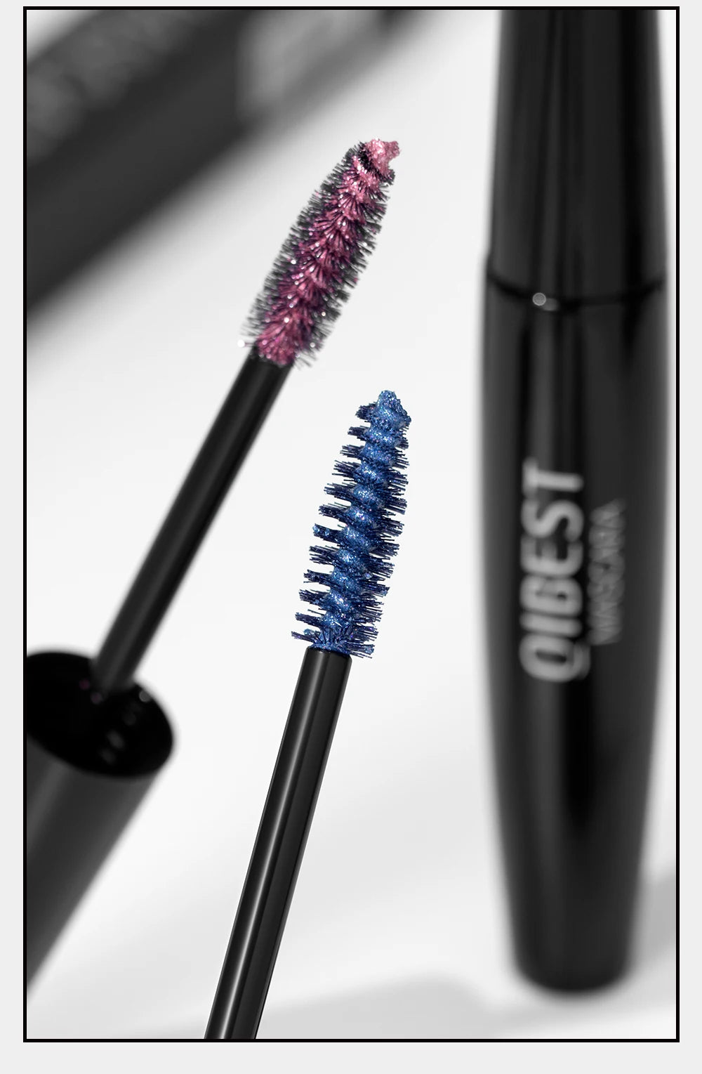 5 Colors Diamond Shimmering Mascara Long Lasting Makeup 3D Volume Eyelashes Curling Glitter Mascara Eye Lash Female Cosmetic