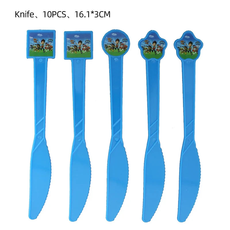 PAW Patrol Geburtstag Party Dekoration Neue Version Ballon Set Einweg Geschirr Kid Event Liefert Banner Hintergrund Geschenk