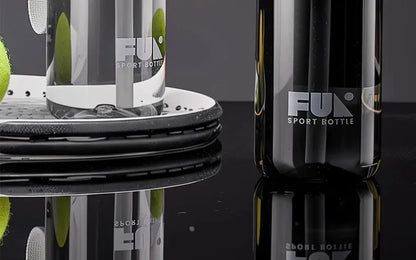 Portable Sports Water Cup For Men Tritan Material One Key Open Cover Fitness Cups High Temperature Seal Leakproof Kettle.