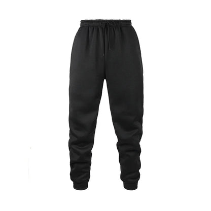 For Men Autumn and Winter Casual Jogging Pants Fleece Sweatpants for Soft and Comfortable Workout.