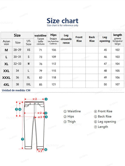 High Quality Brand Clothing Autumn Winter Corduroy Pants Men Elastic Waist Straight Thick Korea Outdoors Casual Trousers Gift.