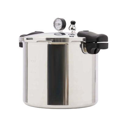 23 Quart Pressure Canner Cooker Pot Explosion Proof Pressure Cookers Pressure Pot  for Steaming and Stewing with Safety Lock.