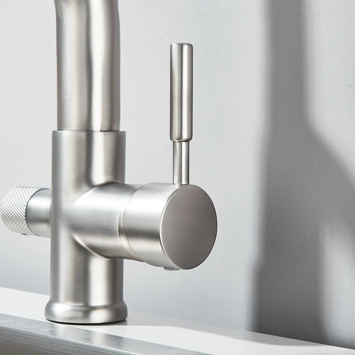 Filter Kitchen Faucet Stream/Shower Mode Water Outlet 360 Rotate Deck Mount Tap Drinking Water Flexible Sprayer Crane