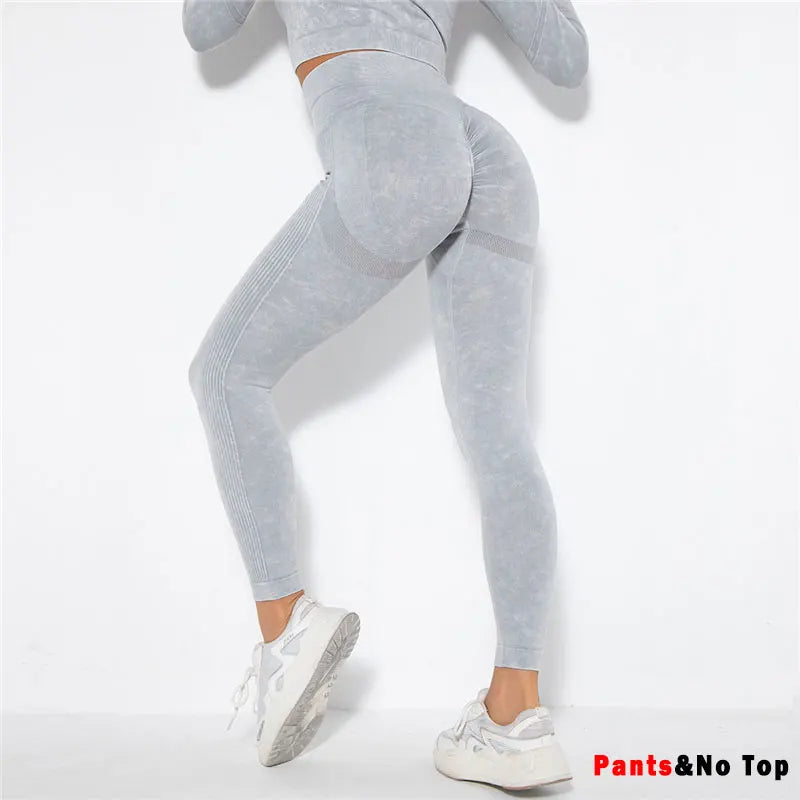 Seamless Yoga Set Gym Clothes Women's Sportswear Yoga Suits Women Fitness Set Tracksuits Sports Outfits Long Sleeve Gym Leggings