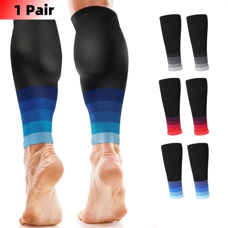 1 Pair Compression Calf Sleeves Running Leg Compression Sleeve Compression Socks for Shin Splint For Men Women 20-30mmHg.