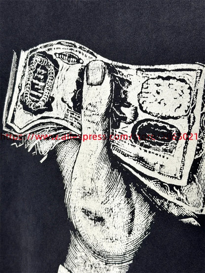 SAINT Vintage NIN Nine-inch Nail T-Shirts Best Quality Vintage Washed T Shirt Tee Tops