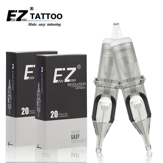 EZ Tattoo Needles Revolution Cartridge Round Liner #10 (0.30mm needle)  RC1003RL RC1005RLRC1007RL RC1009RL RC1014RL 20 pcs /lot.