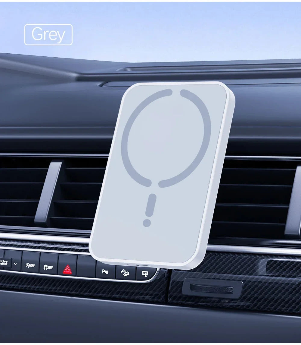 100W Magnetic Wireless Car Charger Air Outlet Phone Holder for iPhone 16 15 14 13 12 Pro Max Fast Wireless Car Charging Station.