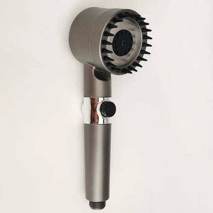 4 Modes Shower Head High Pressure Showerhead One-Key Stop Water Massage Shower Head With Filter Element Bathroom Accessories