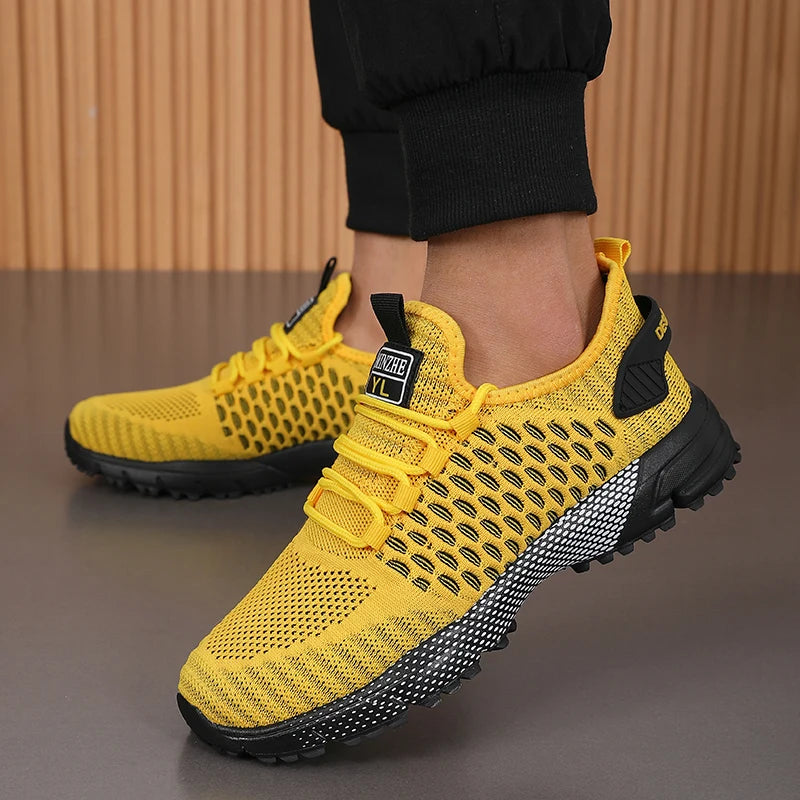 2025 Shoes for Men High Quality Male Sneakers Breathable Fashion Gym Casual Light Walking Plus Size Footwear Zapatillas Hombre