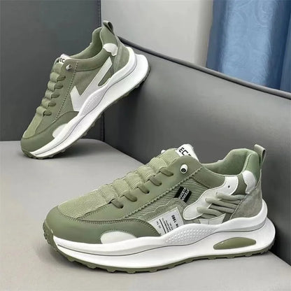 Brand Men Sneakers Thick Sole Comfortable Running Shoes Male Outdoor Mesh Sports Shooes Fashion Men Walking Shoes tenis hombres.