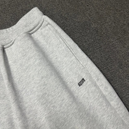 Real Photos Stock Men Women Clothing Trousers 6PM Sweatpants Daily Loose Street Hip Hop Embroidered Logo Casual Pants.