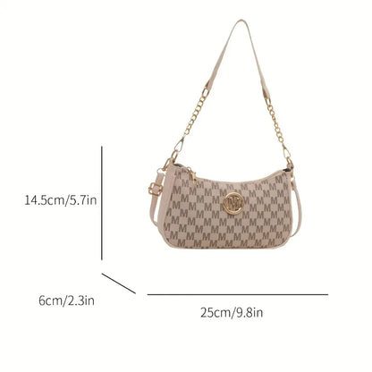 Vintage Style Handbag Crossbody Bag, Adjustable Strap Women Messenger Shoulder Bag, Sophisticated Accessory Tote Bag Purse.