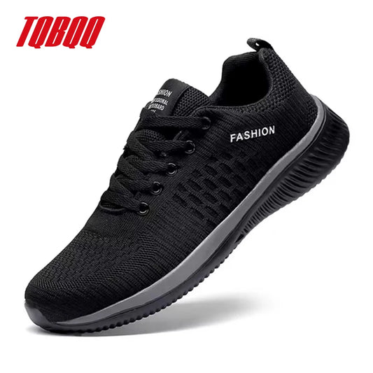 Men Running Shoes Breathable Light Comfortable Men's Casual Shoes Tenis Outdoor Slip On Walking Sneakers.