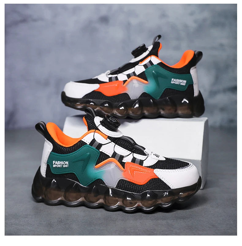 Kids Running Shoes Mesh Breathable Casual Sneakers for Children Lightweight Sport Shoes Boys Girl Non-Slip Pink Outdoor.