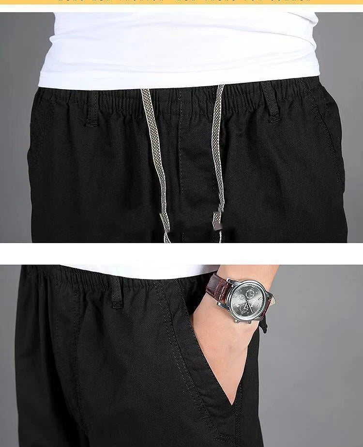 FGKKS 2024 Outdoor Casual Pants For Men Solid Color Large Pocket Breathable Pants High Quality Design Hot Casual Pants For Men.