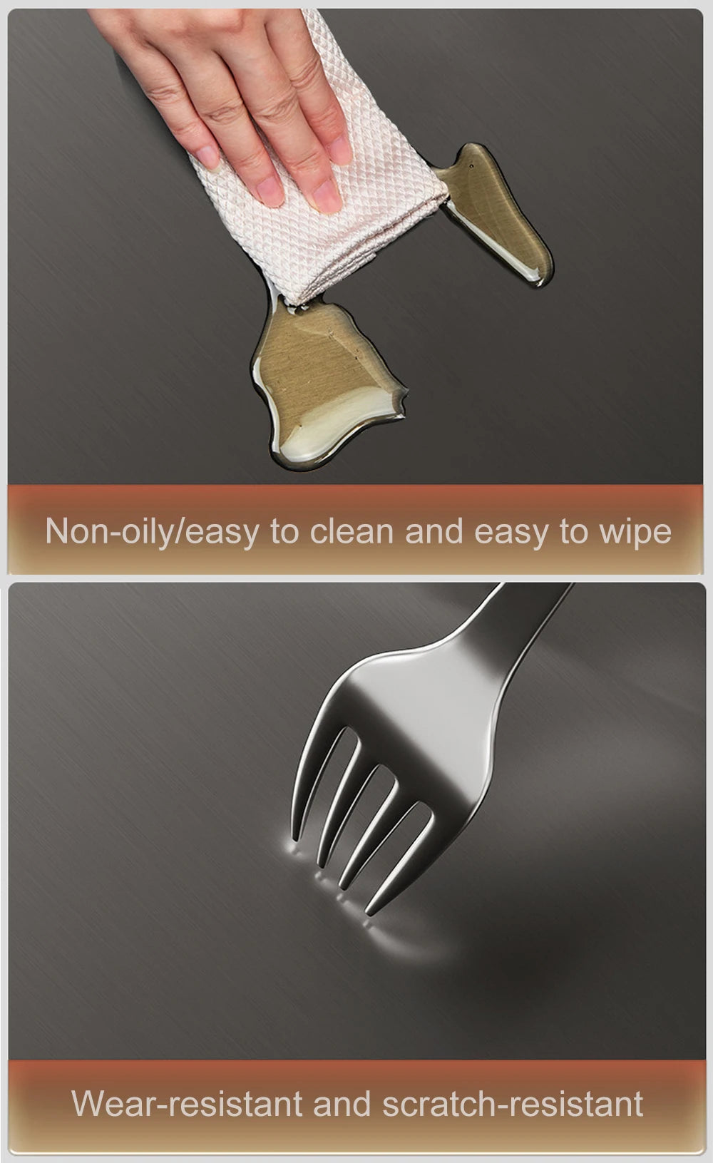 304 Stainless Steel Waterfall Kitchen Sink Large Single Slot with Chopping Board Cup Washer