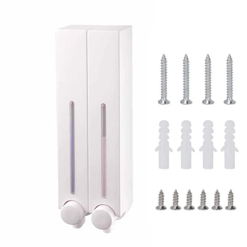 420ML Wand Badezimmer Flüssigseifenspender Waschlotion Händedesinfektionsmittel Kind Familie Hotel Küche Duschgel Spender